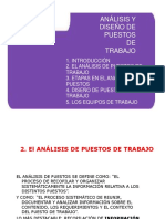 Análisis y Diseño de PuestosJL