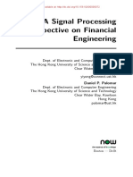 A Signal Processing Perspective On Financial Engineering