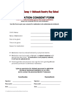 Medication Consent Form