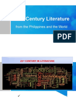 Intro To 21st Century Literature