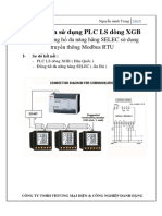Hướng dẫn sử dụng PLC LS dòng XGB Giám sát đồng hồ đa năng hãng SELEC sử dụng truyền thông Modbus RTU PDF