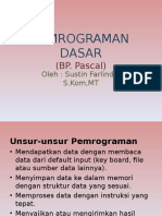 Dasar Pemrogramann PASCAL