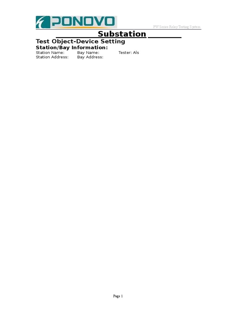 PW Series Relay Testing System Guide | PDF | Computers