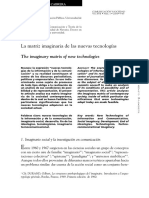 4. Cabrera La matriz imaginaria de las nuevas tecnologías.pdf