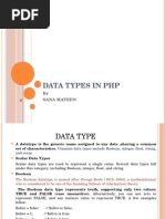 Data Types