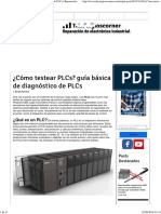 ¿Cómo Testear PLCs_ Guía Básica de Diagnóstico de PLCs _ Reparación de Electrónica Industrial