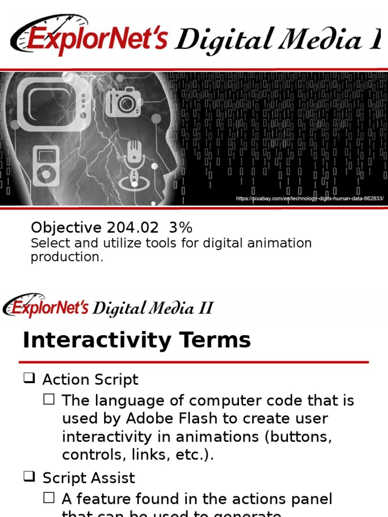 Digital Animation Tools and Terms | PDF