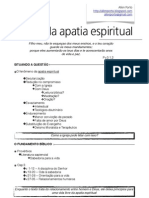 Livres da apatia espiritual - Pv.3.1,2
