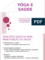 Yôga E Saúde: Caminhos Entre "O Ser Saudável" E Estar Doente