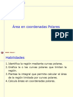 Areas de Regiones en Coordenadas en Polares