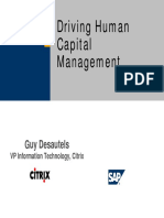 Driving Human Capital Management at Citrix