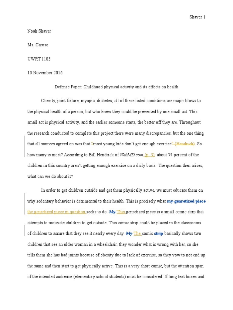Defense Paper Revision | PDF | Physical Exercise | Gender