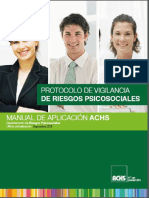Manual de Trabajo para Los Riesgos Psicosociales (Septiembre 2015) PDF