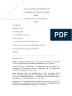 Manual de Enseñanza Aprendizaje