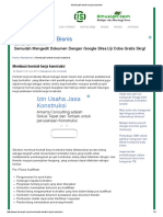 Membuat Kontrak Kerja Konstruksi