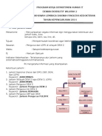 Program Kerja Departemen Humas It