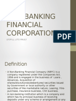 Non-Banking Financial Corporations