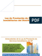 Presentacion Ley Inmobiliaria