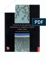 Gilles Bataillon, Génesis de Las Guerras Intestinas en América Central (1960-1983), Capítulo VI: "Guatemala: de La Instauración Del Terrorismo de Estado A La Reorganización Del Poder Militar".