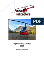Alyeska Helicopters, LLC. Flight Training Catalog