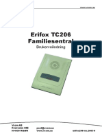Erifox TC206 Manual