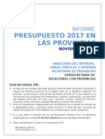 Plan Belgrano Presupuesto 2017