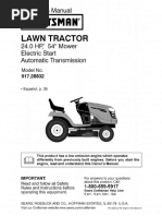 Mower Manual