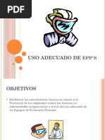 Uso Adecuado de EPP´S