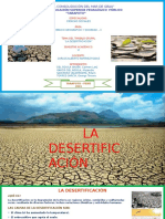 La desertificación en el Perú