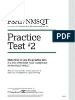 2016 PSAT Practice Test 2