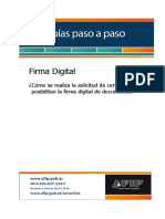 Paso A Paso Certifica Do Firm A Digital