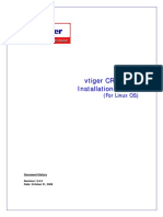 vtigerCRM Installation Manual Linux PDF