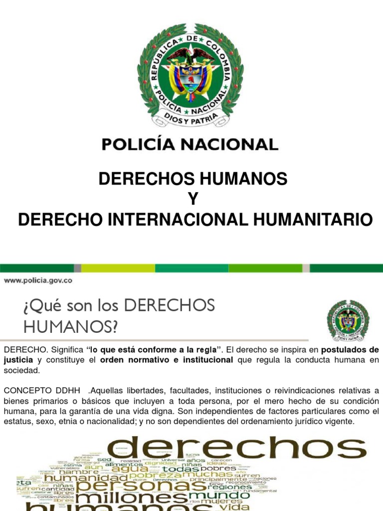 Modulo DDHH y Dih | PDF | Ley humanitaria internacional | Derechos humanos