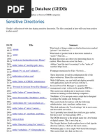 Google Dorks Cheat Sheet | PDF | File Transfer Protocol | World Wide Web