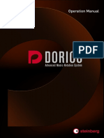 Dorico Operation Manual (English)