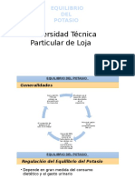 Equilibrio Del Potasio