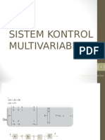 Sistem Kontrol Multivariabel: Sumardi, ST, MT