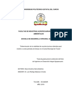 238 Determinación de La Viabilidad de Ovocitos Bovinos Obtenidos Post Mortem A Varios Periodos de Tiempo en El Camal Municipal