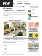 Aprenda a Fazer o Terrário Dos Seus Sonhos