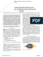 A Hierarchical Routing Protocol For Survivability in Wireless Sensor Network (WSN)