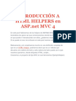 Introducción a HTML Helpers en ASP