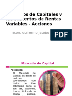 Mercados de Capitales- Acciones