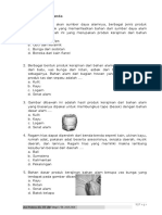 Soal Prakarya Kerajinan Kls 7