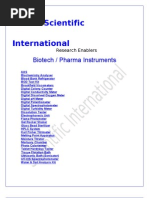Download Biotech and Pharma Equipments by ScientificInternational SN33347529 doc pdf