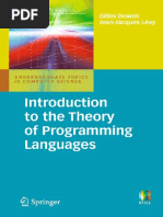 Dovek, Levy - Introduction To The Theory of Programming Languages PDF