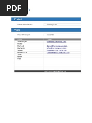 Project Planner