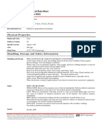 Technical Data Sheet Thinner 0624: Physical Properties