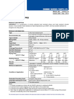 CERABEST Grey Heat Resistant Paint Technical Data Sheet