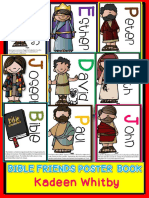 Bible Friends Poster Book