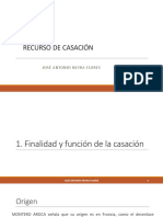 Recurso de Casación en El Nuevo Código Procesal Penal Peruano